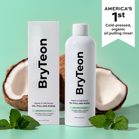 Spearmint Oil Pulling Rinse