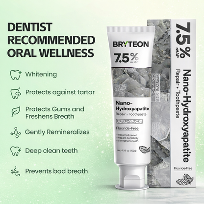 Hydroxyapatite Remineralizing Toothpaste