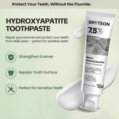 Hydroxyapatite Remineralizing Toothpaste